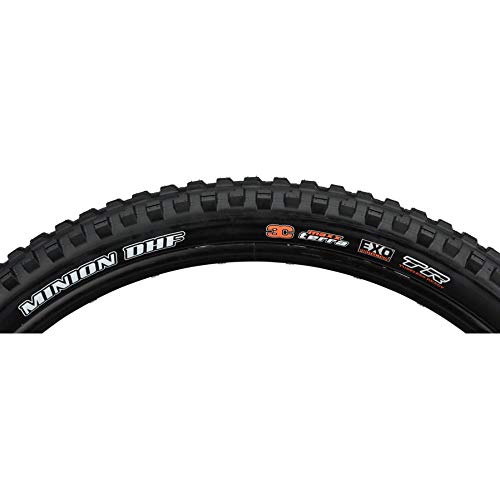 Maxxis TYREMaxxisMinionDHFdh27.5x2.5WT Minion Dhf Dh 27.5x2.50wt 60 Tpipip 3c Maxx Grip TR Neumático, Negro, 27.5 2.50"