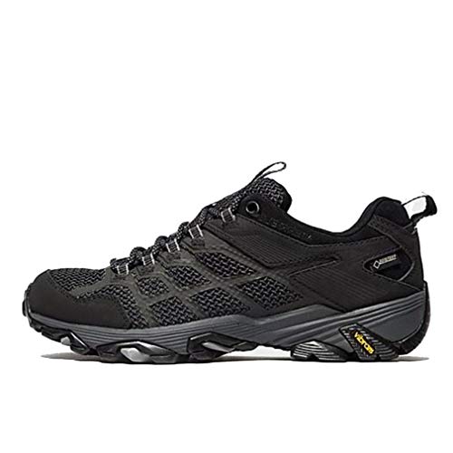 MERRELL MOAB FST 2 GTX, Zapatillas Tiempo Libre y Senderismo Mujer, Black (Negro), 40 EU