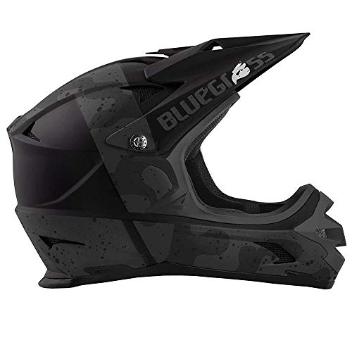 Met Casco Bluegrass INTOX (58-60) Ciclismo, Adultos Unisex, Negro (Negro)