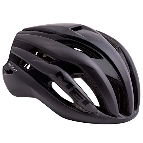 Met-Rx Trenta Casco de Ciclismo, Unisex Adulto, Negro, Large