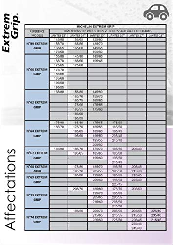 MICHELIN 007674 Extrem Grip N ° 74