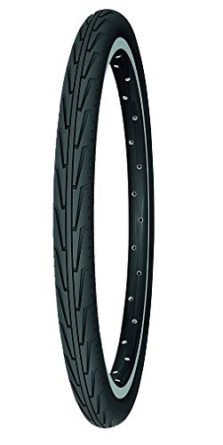 Michelin Diabolo Cubierta Rígida, Rennradreifen City'J, 44-406 (20X1.75), Schwarz/Weiãÿ, FA003466037, Negro, 406-44 (20 x 1.75)