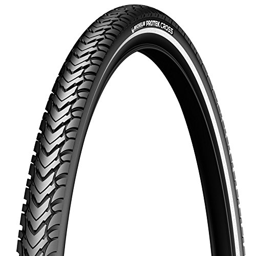 MICHELIN Protek Cross Neumático de Bicicleta de montaña, Unisex Adulto, Negro, 700 x 47C