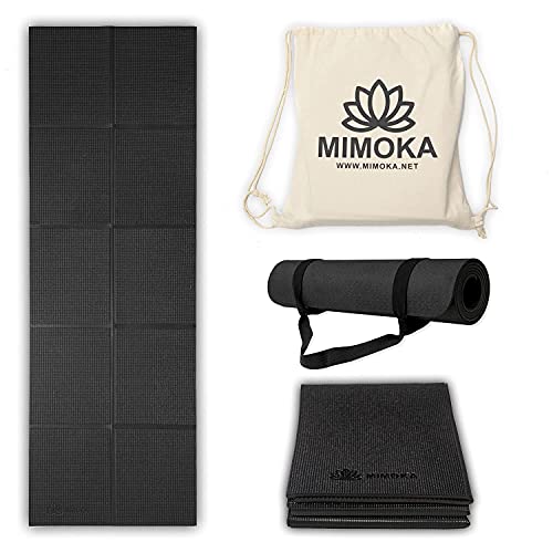 PVC Esterilla de Yoga plegable 173 x 61 x 0.3 cm