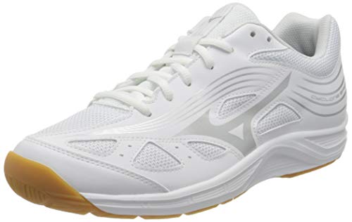 Mizuno Cyclone Speed 3, Zapatillas Hombre, White and Silver, 42.5 EU