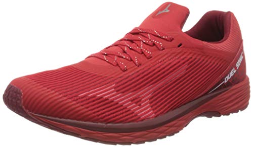 Mizuno Duel Sonic, Zapatillas de Running Hombre, Rojo (High Risk Red/Biking Red 56), 43 EU