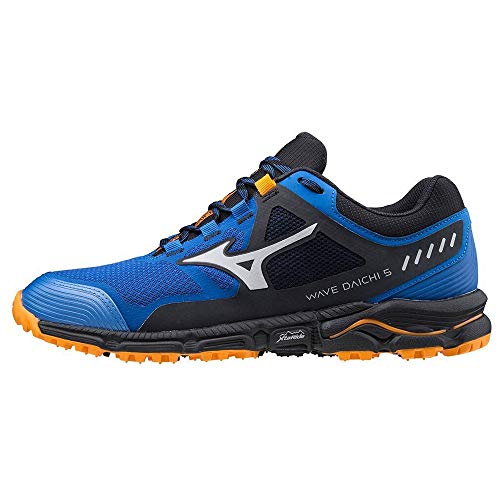 Mizuno Wave Daichi 5, Zapatillas Hombre, Princess Blue/Lunar Rock/FOrange, 45 EU