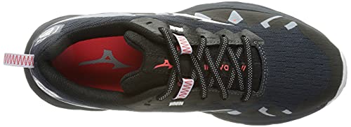 Mizuno Wave Daichi 6, Zapatillas para Carreras de montaa Mujer, Indiaink-Encendido Negro, 38 EU