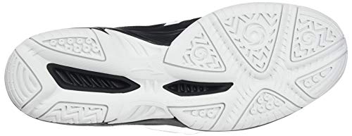 Mizuno Wave EQUATE 4, Volleyball Shoe Unisex Adulto, Black/White/Diva Blue, 45 EU