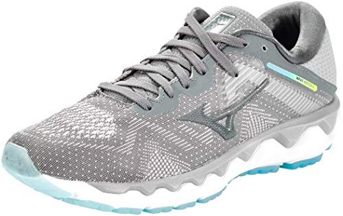 Mizuno Wave Horizon 4, Zapatillas para Correr Mujer, Fgray Castlerock Scubabl, 43 EU