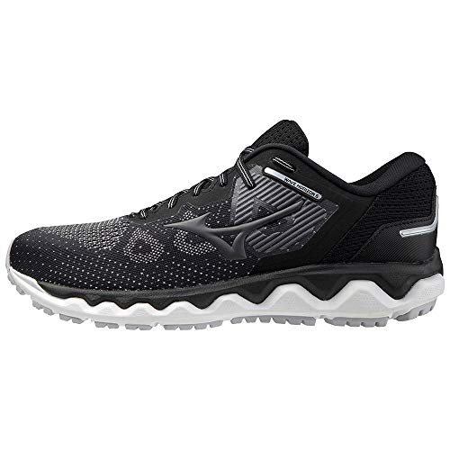 Mizuno Wave Horizon 5, Zapatillas de Running Hombre, Black/Castlerock/White, 43 EU