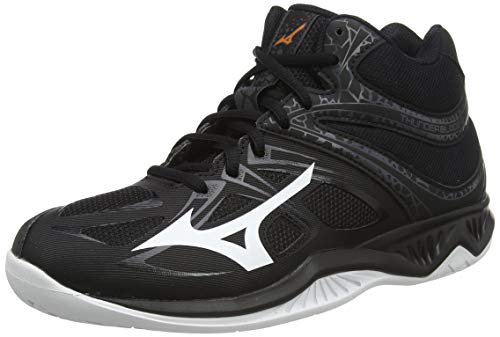 Mizuno Wave Ibuki 3, Volleyball Shoe Unisex Adulto, Black/White/Ebony, 42 EU