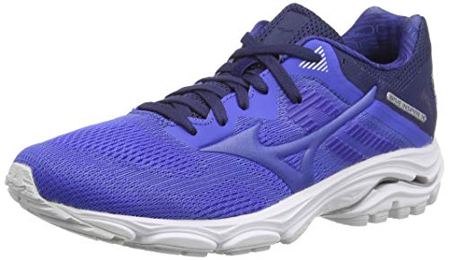 Mizuno Wave Inspire 16, Zapatillas de Running Mujer, Azul (Blue/Dblue/Medblu 22), 38 EU