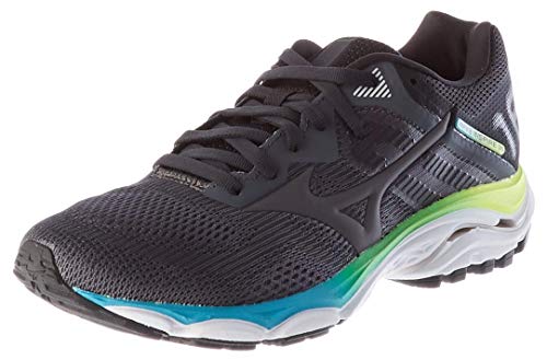 Mizuno Wave Inspire 16, Zapatillas Mujer, Castlerock/Qshade/Sblue, 36 EU