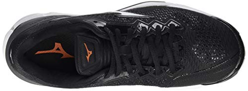 Mizuno Wave Mujin 7, Handball Shoe Hombre, Black/White/Ebony, 44 EU