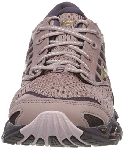 Mizuno Wave Prophecy 9, Zapatillas Unisex Adulto, Wood Rose/Gold/Plumperfec, 36.5 EU