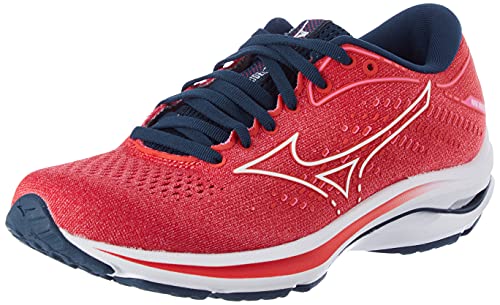 Mizuno Wave Rider 25, Zapatillas de Running Mujer, Phloxpink Wht Gsea, 37 EU