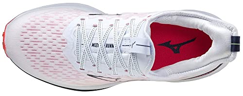 Mizuno Wave Rider Neo 2, Zapatillas para Correr Mujer, Indigo White/Peacoat/Diva Pink, 39 EU