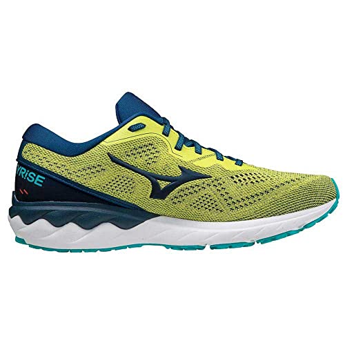 Mizuno Wave SKYRISE 2, Zapatillas de Running Hombre, Evening Primrose/Gibraltar Sea/Ceramic, 41 EU