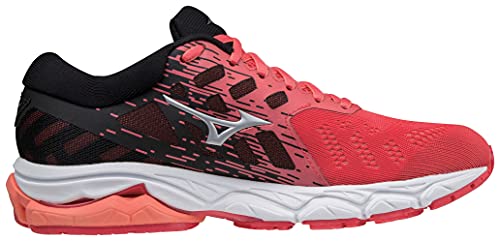 Mizuno Wave Ultima 12, Zapatillas de Running Mujer, Cayenne/Silver/Black, 41 EU