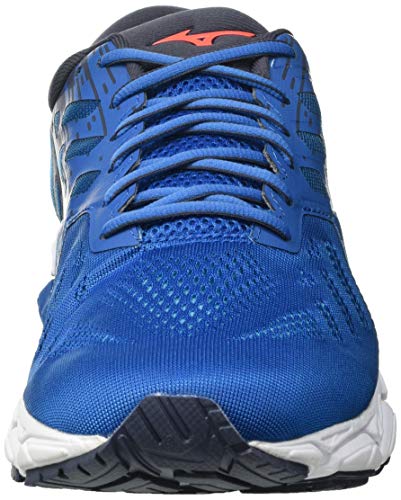 Mizuno Wave Ultima 12, Zapatillas Hombre, MykonosB/WanBlueIndiaInk, 45 EU