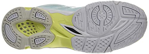 Mizuno Wave Voltage, Zapatillas de vleibol Mujer, Clearwater Wht Tennisbal, 39 EU