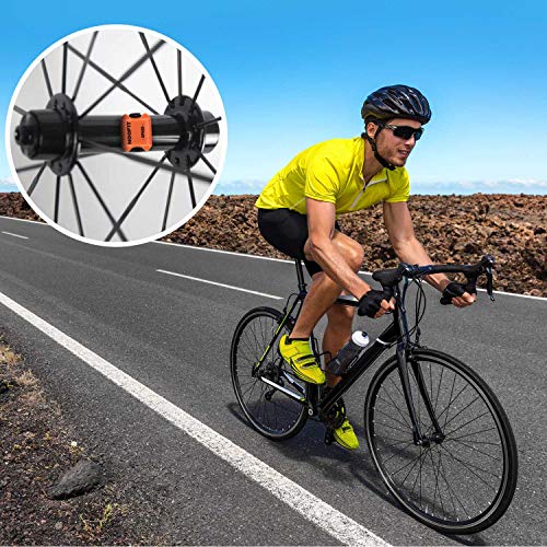 moofit Sensor de Velocidad Bluetooth Sensores de Velocidad Ant+ Rodillo Impermeable para Ciclocomputadores y Aplicación de Fitness