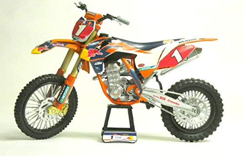 Moto en Miniatura del piloto n.° 25 Marvin Musquin de KTM Factory Racing