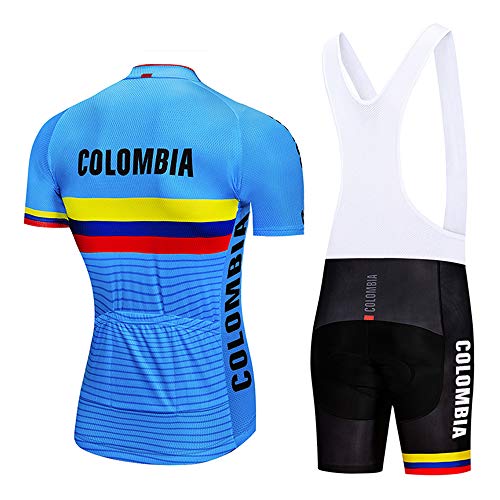 MTBHW Maillots Ciclismo Hombres Ropa Verano Ciclismo y Pantalones Cortos de Ciclismo Conjunto Ropa Ciclismo al Aire Libre