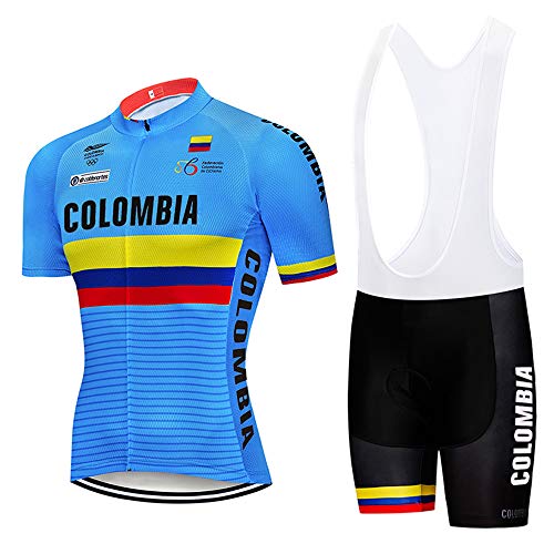 MTBHW Maillots Ciclismo Hombres Ropa Verano Ciclismo y Pantalones Cortos de Ciclismo Conjunto Ropa Ciclismo al Aire Libre