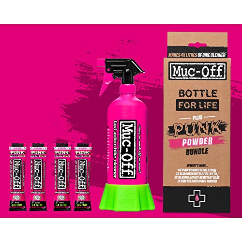 Muc Off Punk Powder Bike Cleaner - Paquete de 4