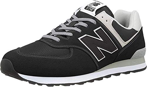 New Balance 574 Core, Zapatillas Hombre, Negro (Black EGK), 44.5 EU