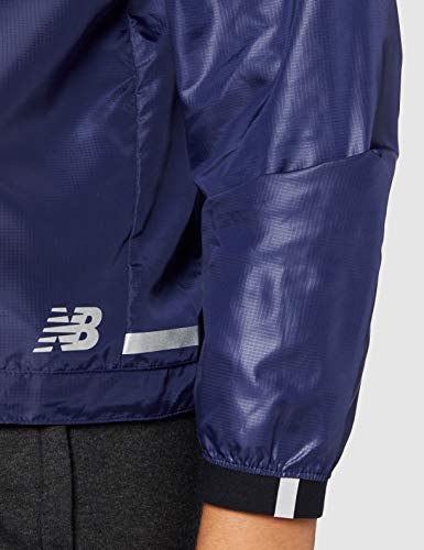 New Balance - Chaqueta ligera para mujer, Not applicable, Chaqueta ligera, Mujer, color Techtonic Azul, tamaño S