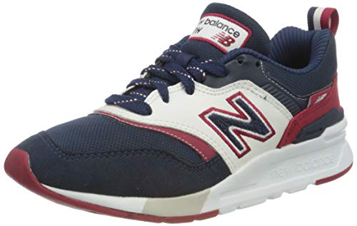 New Balance Cm997hfe, Zapatillas Hombre, Indigo Neo Crimson Natural, 44.5 EU