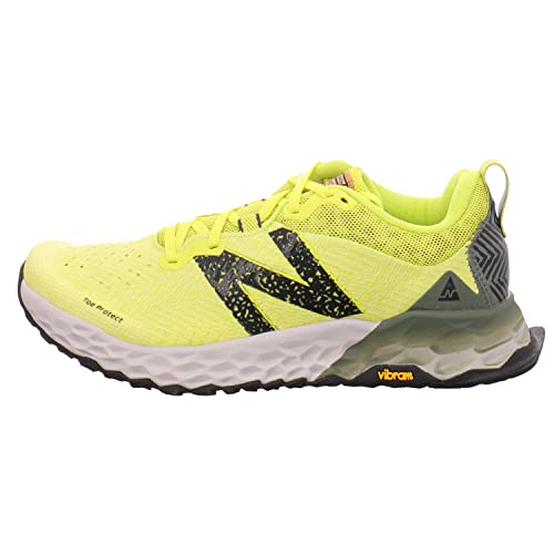 New Balance Fresh Foam Hierro v6 - Zapatillas de correr para hombre, color amarillo azufre con abeto noruega, Amarillo Azufre Con Abeto Noruega, 45 1/3 EU