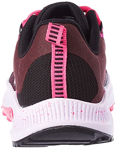 New Balance Girls Dynasoft Nitrel V4 Running Shoe, Pink Glo/Henna/Black, 1 Wide Little Kid