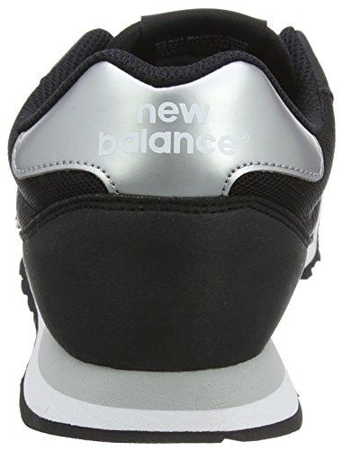 New Balance GM500NAY, Zapatillas Hombre, Black/Silver, 42.5 EU