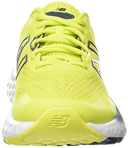 New Balance MEVOZV1 Zapatillas para Correr, Amarillo (Sulphur Yellow/Gray), 43 EU