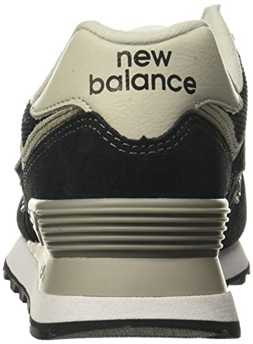 New Balance Mujer 574v2 Core, Zapatillas Negro (Black), 40 EU