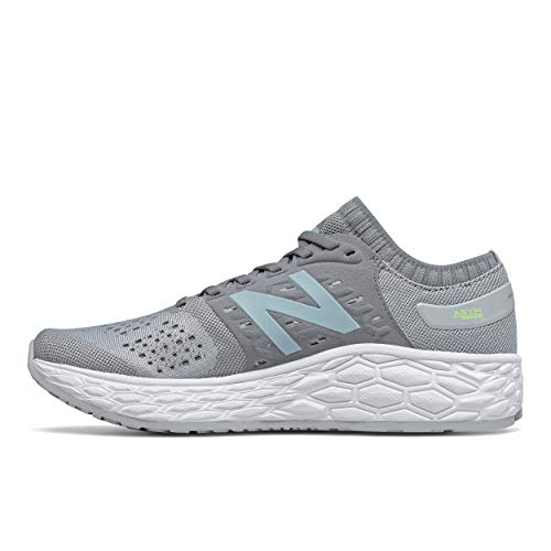 New Balance Vongo V4 Fresh Foam, Zapatillas para Correr Mujer, Aluminio Ligero Verde Lima, 42.5 EU