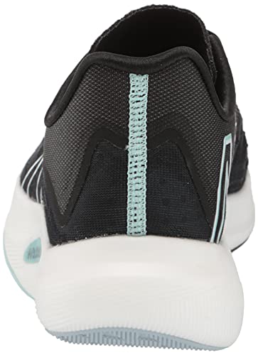 New Balance Women's FuelCell Rebel V2 Speed Running Shoe, Black/White Mint/White Mint, 8.5