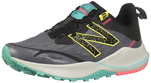 New Balance Women's Nitrel V4 Running Shoe, Lead/Tidepool, 8.5 M US