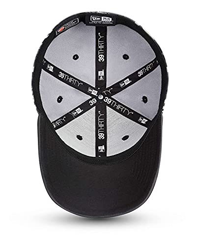 New Era - Ducati AOP 39Thirty Stretch Cap - Negro, Negro , Medium-Large