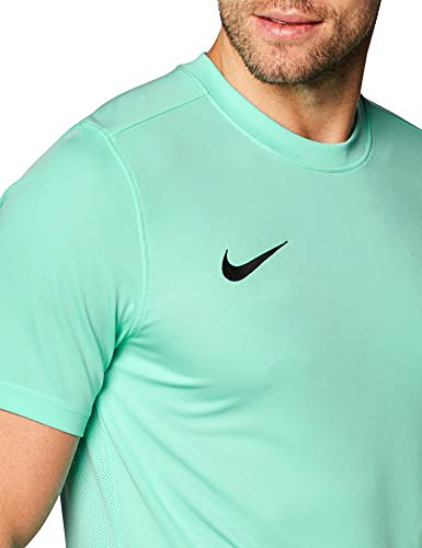 NIKE M Nk Dry Park VII JSY SS Camiseta de Manga Corta, Hombre, Azul (Hyper Turq/Black)