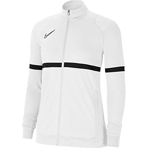 NIKE W NK Dry ACD21 TRK JKT K Jacket, Women's, White/Black/Black/Black, S