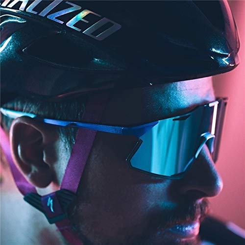 NSGJUYT Deportes al Aire Libre Gafas de Sol de Bicicletas MenMTB Ciclo Eyewear de Velocidad (Color : Hypercraft 2)