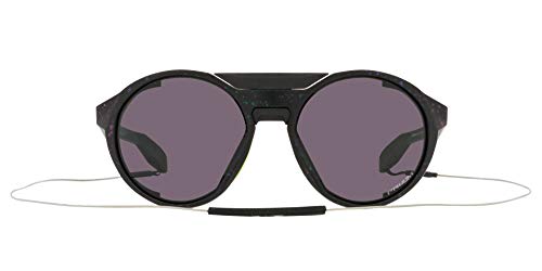 Oakley Clifden, Gafas Unisex Adulto, Schwarz Grün Lila Splat/Prizm Grau, XXXL