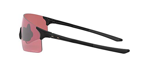 Oakley EVZero Blades - Gafas de sol para hombre, talla asiática, OS,Matte Black/Prizm Dark Golf