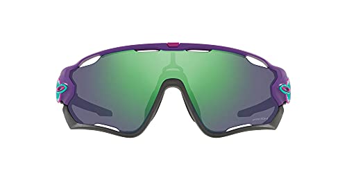 Oakley Oo9290 Jawbreaker, Gafas Unisex Adulto, Matte Electric Purple/Prizm Jade, 31 cm