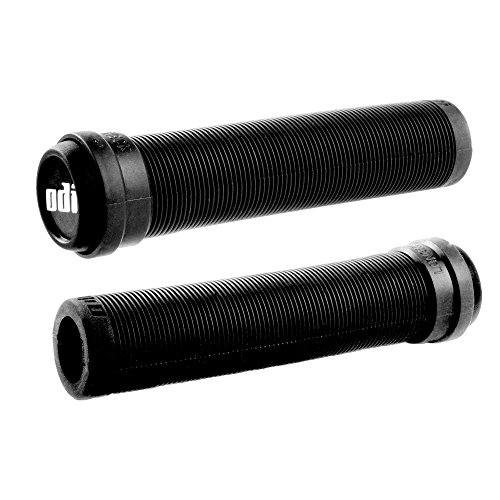 ODI Griffe Bmx Longneck Sl Flangeless, Puños para manillar (sin anillas), Negro, 135 mm